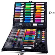 Verk 18243 Art painting set 150 pcs black - Art Supplies