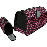 Verk 19048 Transport bag for animals size. XL black with paws - Dog Carriers