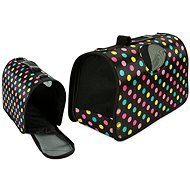 Verk 19048 Transport bag for animals size. XL black with polka dots - Dog Carriers