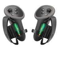 Kiwi Design Meta Quest 3/3S Knuckle Grips V2 with Battery Opening - VR Glasses Accessory