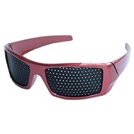 Děrované brýle Trenér očí ELEGANT červené - Glasses
