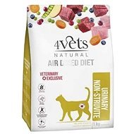 4vets air dried natural veterinary exclusive urinary non-struvite 1 kg sušené krmivo pre maky s ochorením - Diétne granule pre mačky