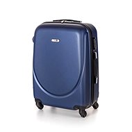 Pretty Up ABS16 on wheels, dark blue, size 3.5 mm, waistband. M - Suitcase