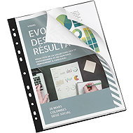 VIQUEL hanging prospectus book 20 pockets, black - Document Folder