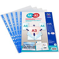 VIQUEL A3-A4/85 microns, glossy - pack of 25 - Sheet Potector