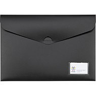 VIQUEL Creativ Gallery A3 PP Art Portfolio with Flap, Black - Document Folder