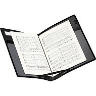 VIQUEL Vocalyz Crescendo A4 Sheet Music Folder, Black - Document Folder