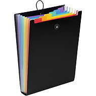 VIQUEL Rainbow Class A4 Portrait, 6 Pockets - School Bag Organiser