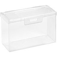 VIQUEL Box for 100 Trading Cards, Clear - Collector's Album