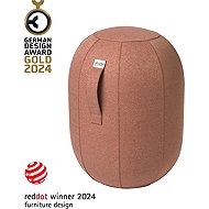 VLUV Capsule Owl S Salmon - Balance Stool