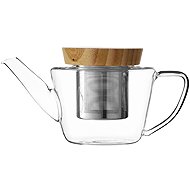 VIVA SCANDINAVIA Infusion Teapot with wooden lid 0,5 l brown - Tea Kettle