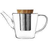 VIVA SCANDINAVIA Infusion Teapot with wooden lid 1,2 l brown - Tea Kettle