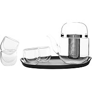 VIVA SCANDINAVIA Bjorn Tea set 6 pcs clear - Tea Set