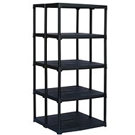 ArtPlast Shelf, 5 shelves, 800x775x h 1760 mm - Shelving Unit