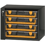 ArtPlast Metal lockable locker - 4 organizers - Wardrobe