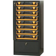 ArtPlast Metal lockable, divided - 8 organizers - Wardrobe