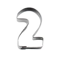 Vykrojto Numerals - 2 - two 40 × 25 mm, for gingerbread - Cookie Cutter