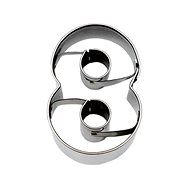 Vykrojto Numerals - 8 - eight 40 × 25 mm, for gingerbread - Cookie Cutter
