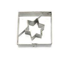 Vykrojto Square + star cutter with centre - Cookie Cutter