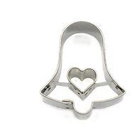 Vykrojto Bell + heart centre punch - Cookie Cutter