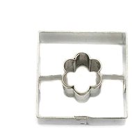 Vykrojto Square + flower cutter with centre - Cookie Cutter