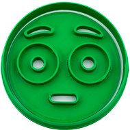 Vykrojto Stunned 68 × 68 mm, smiley - Cookie Cutter