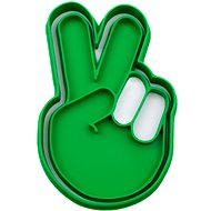 Vykrojto Gesto - peace 61 × 92 mm - Cookie Cutter
