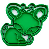 Raised deer 2 81 × 73 mm - Cookie Cutter