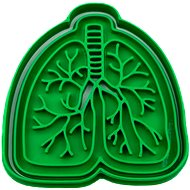 Cut out Lungs 80 × 81 mm - Cookie Cutter