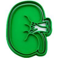 Kidney cut out 65 × 81 mm - Cookie Cutter