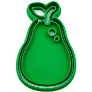 Vykrojto Pear 53 × 81 mm, fruit - Cookie Cutter