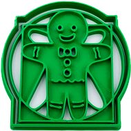 Vykrojto Gingerbread 4, 81 × 81 mm - Cookie Cutter