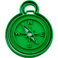 Compass 67 × 81 mm - Cookie Cutter