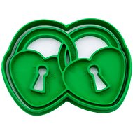 Vykrojto Locks 82 × 60 mm, love - Cookie Cutter