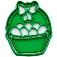 Vykrojto Basket with eggs 68 × 80 mm, Easter - Cookie Cutter