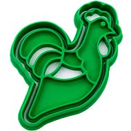 Vykrojto Rooster 57 × 81 mm, Easter - Cookie Cutter