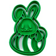 Vykrojto Easter Bunny 3, 55 × 81 mm, Easter - Cookie Cutter