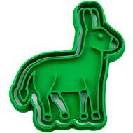 Extruded Donkey - figure 69 × 76 mm - Cookie Cutter