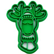 Elk - Christmas 64 × 81 mm - Cookie Cutter