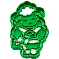 Vykrojto Lamb with basket 56 × 81 mm, Easter - Cookie Cutter