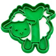 Vykrojto Lamb with bow 82 × 75 mm, Easter - Cookie Cutter