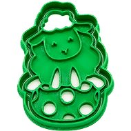 Vykrojto Lamb with egg 60 × 81 mm, Easter - Cookie Cutter