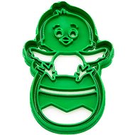 Vykrojto Chicken with egg 63 × 91 mm, Easter - Cookie Cutter