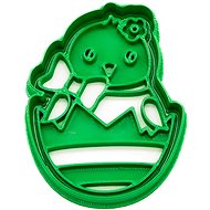 Vykrojto Chicken in egg 64 × 81 mm, Easter - Cookie Cutter