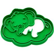Elephant on a cloud 86 × 63 mm - Cookie Cutter