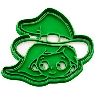 Vykrojto Witch - head 88 × 75 mm - Cookie Cutter