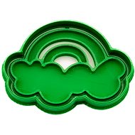 Rainbow with clouds 71 × 51 mm - Cookie Cutter