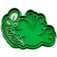 Vykrojto Bird with twig 81 × 63 mm, Easter - Cookie Cutter