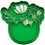 Vykrojto Flowers in shell 93 × 91 mm, Easter - Cookie Cutter