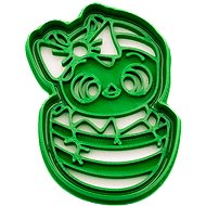Vykrojto Chicken in a shell 2 64 × 81 mm, Easter - Cookie Cutter